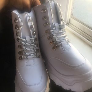 White boots